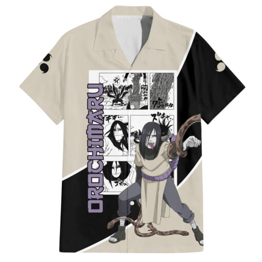 Chemise hawaïenne Orochimaru Naruto Anime Manga Mix