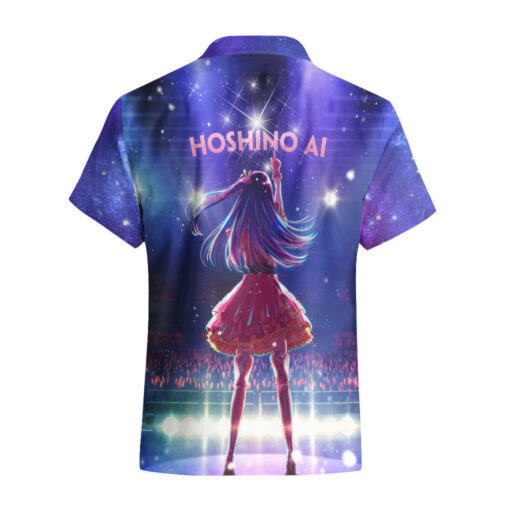 Chemise hawaïenne Oshi no Ko Anime Hoshino Ai On Stage – Image 2