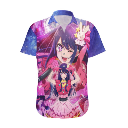 Chemise hawaïenne Oshi no Ko Anime Hoshino Ai On Stage – Image 3