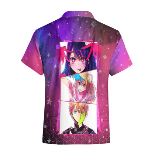 Chemise hawaïenne Oshi no Ko Anime Starry Eyes – Image 2