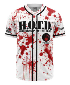 Maillot de baseball Outbreak Lycée des Morts