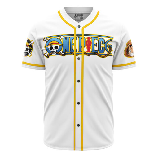 Maillot de baseball Blanc One Piece – Image 2
