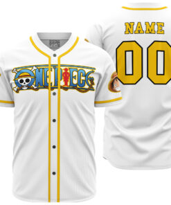 Maillot de baseball Blanc One Piece