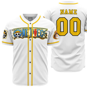 Maillot de baseball Blanc One Piece