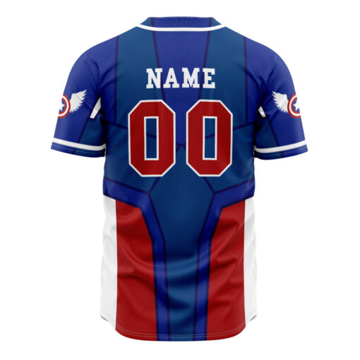 Maillot de baseball Captain America Marvel – Image 3