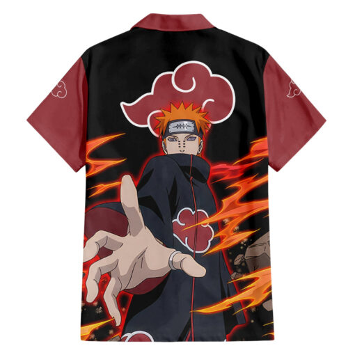 Chemise hawaïenne Pain Akatsuki Naruto Anime – Image 2