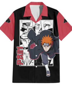 Chemise hawaïenne Pain Naruto Anime Manga Mix