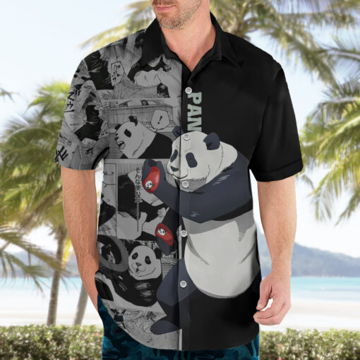 Chemise hawaïenne Panda Jujutsu Kaisen – Image 3