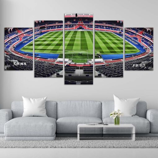 Tableau Paris Saint Germain FC PSG Stade 1 Toile Avec Cadre – Image 2