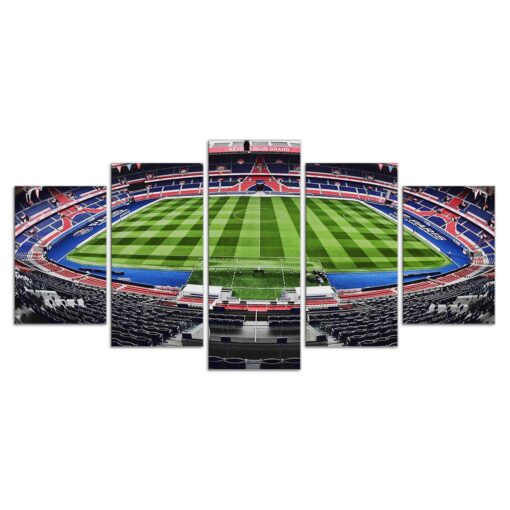 Tableau Paris Saint Germain FC PSG Stade 1 Toile Avec Cadre – Image 3