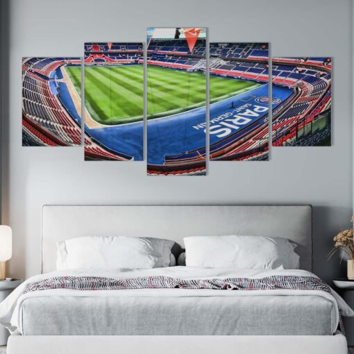 Tableau Paris Saint Germain FC PSG Stade 2 Toile Avec Cadre
