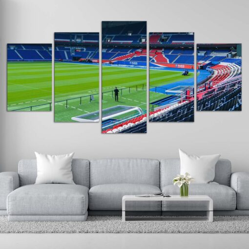 Tableau Paris Saint Germain FC PSG Stade 3 Toile Avec Cadre – Image 2