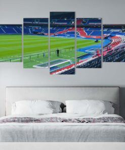 Tableau Paris Saint Germain FC PSG Stade 3 Toile Avec Cadre