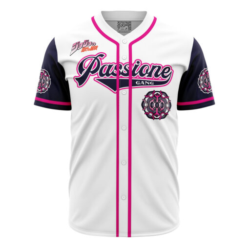 Maillot de baseball Gang Passione Golden Wind JoJo’s Bizarre Adventure
