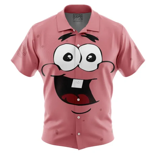 Chemise hawaïenne Visage Mignon Patrick SpongeBob
