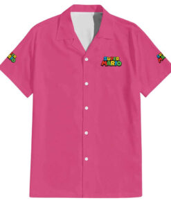 Chemise hawaïenne Peach Mario Bros Anime