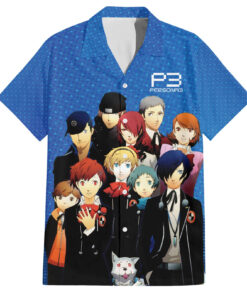 Chemise hawaïenne Persona 3 team Anime