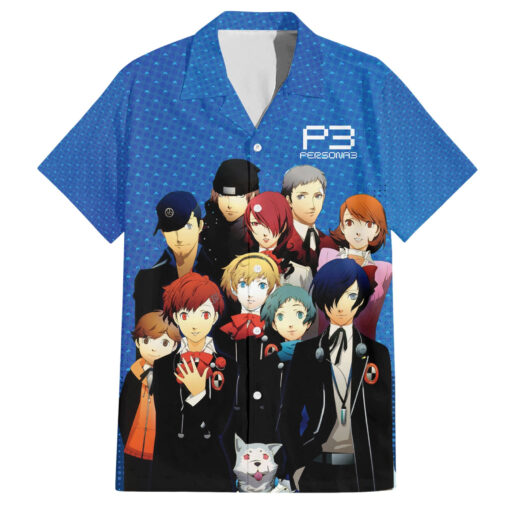 Chemise hawaïenne Persona 3 team Anime