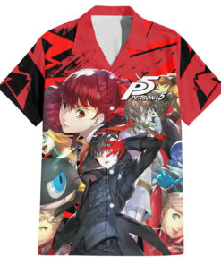 Chemise hawaïenne Persona 5 team