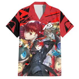 Chemise hawaïenne Persona 5 team