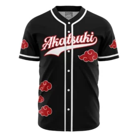 Maillot de baseball Ninja Nuage Rouge