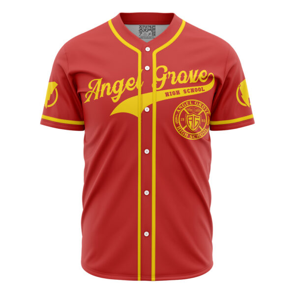 Maillot de baseball Angel Grove High School Power Rangers – Image 2