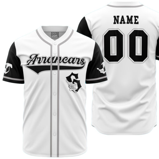 Maillot de baseball Arrancars Grimmjow Bleach