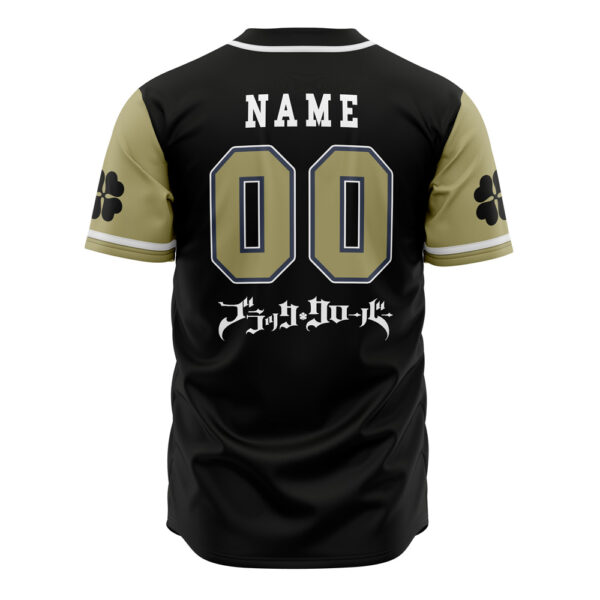 Maillot de baseball Taureaux Noirs Black Clover – Image 3