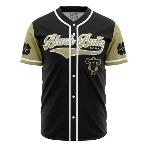 Maillot de baseball Taureaux Noirs Black Clover – Image 2