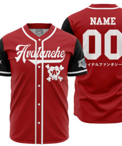 Maillot de baseball Avalanche Final Fantasy VII