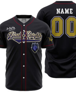 Maillot de baseball Chevaliers Noirs Zero Code Geass