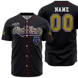 Maillot de baseball Chevaliers Noirs Zero Code Geass