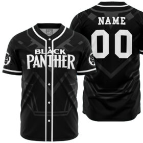 Maillot de baseball Black Panther Marvel