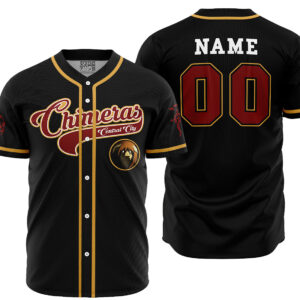 Maillot de baseball Chimères de Central City Fullmetal Alchemist