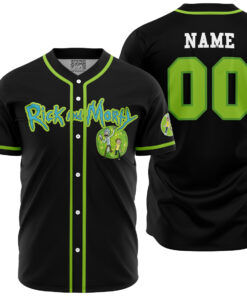 Maillot de baseball Rick Cosmique Psychédélique Rick et Morty