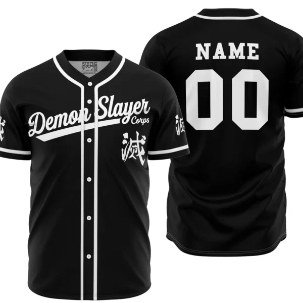 Maillot de baseball Corps des Pourfendeurs de Démons Custom