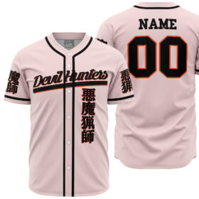 Maillot de baseball Denji Chasseur de Démons Chainsaw Man