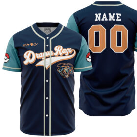 Maillot de baseball Dracorage Type Dragon Pokémon