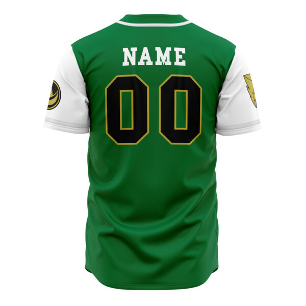 Maillot de baseball Dragonzords Vert Power Rangers – Image 3