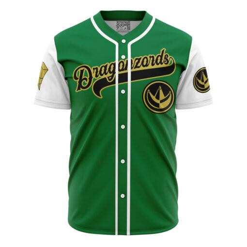 Maillot de baseball Dragonzords Vert Power Rangers – Image 2