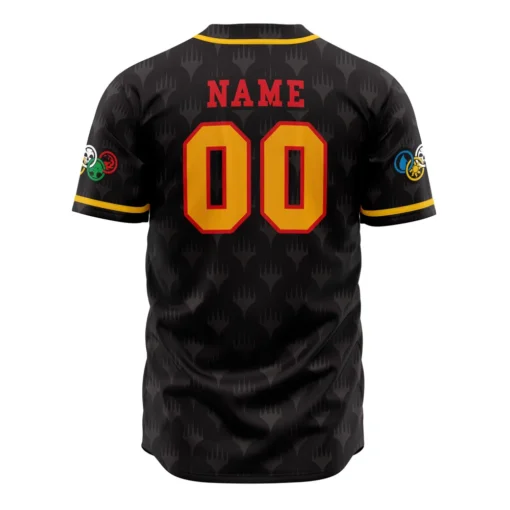 Maillot de baseball Éléments Magic the Gathering – Image 3
