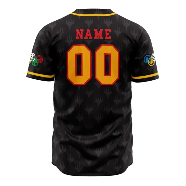 Maillot de baseball Éléments Magic the Gathering – Image 3