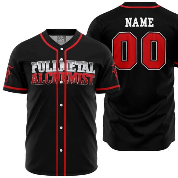 Maillot de baseball Edward Elric Fullmetal Alchemist