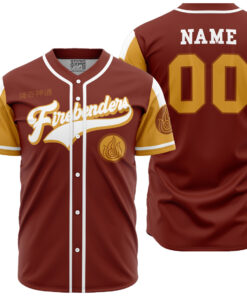 Maillot de baseball Maîtres du Feu Avatar