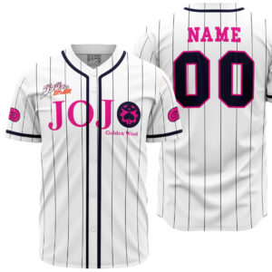 Maillot de baseball Giorno Giovanna Golden Wind JoJo’s Bizarre Adventure