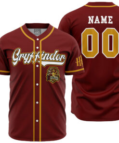 Maillot de baseball Maison Gryffondor Harry Potter