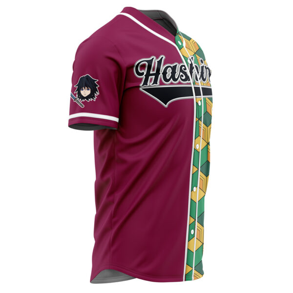 Maillot de baseball Hashira Giyu Tomioka Demon Slayer – Image 4