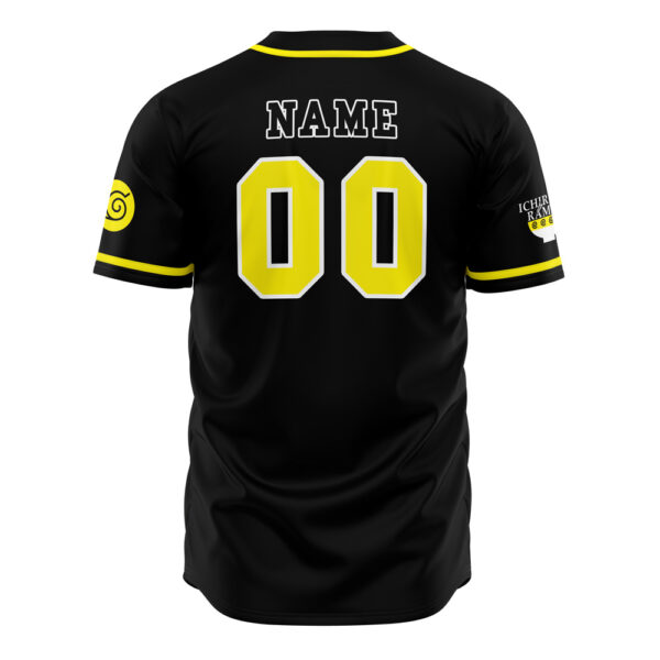 Maillot de baseball Shippuden Village Caché de la Feuille Uzumaki Shippuden – Image 3