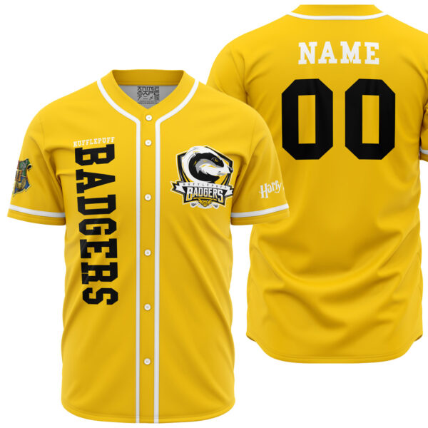 Maillot de baseball Maison Poufsouffle Harry Potter