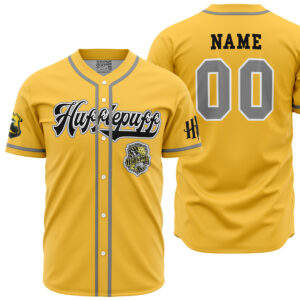 Maillot de baseball Maison Poufsouffle Harry Potter
